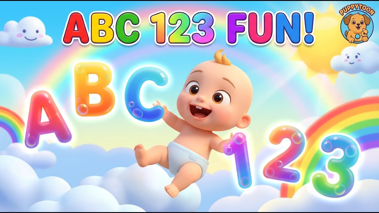 Kids Learn ABC and Numbers | 25 Minutes of FUN Educational Cartoons!