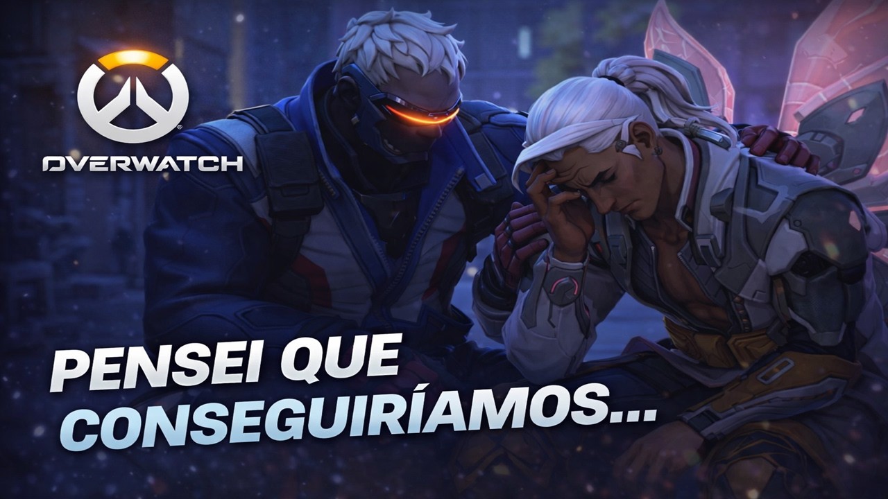 PENSEI QUE CONSEGUIRIAMOS... | Ranqueada Overwatch no PS4