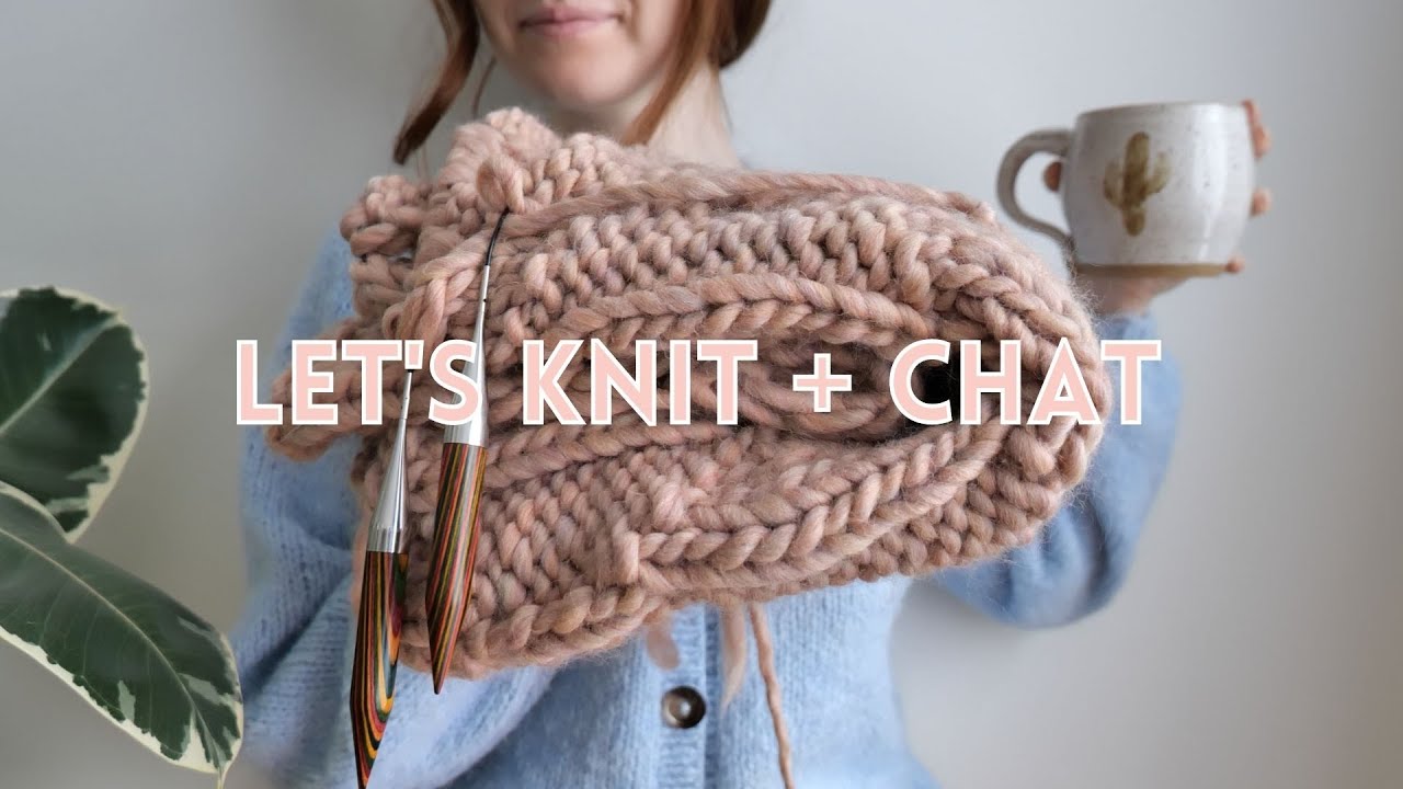 Knit + Chat // Our wedding, American expat life, and surviving a long distance relationship...