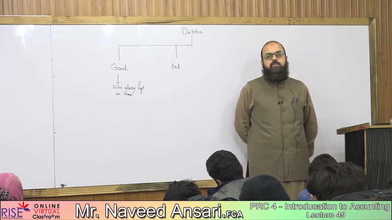 PRC 4 N.Ansari Bad & Doubtul Debt Lecture 1
