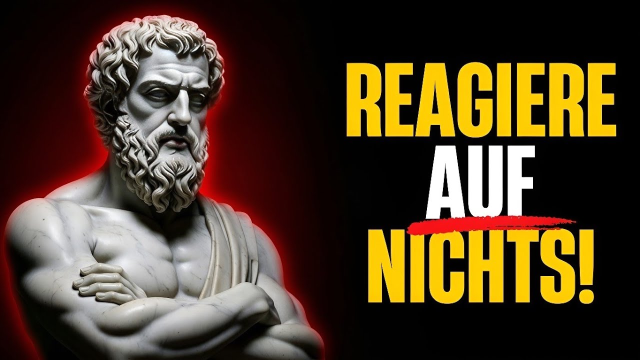 6 Gewohnheiten Die Dich Niemals Wütend Machen | Stoizismus | Marcus Aurelius Weisheit