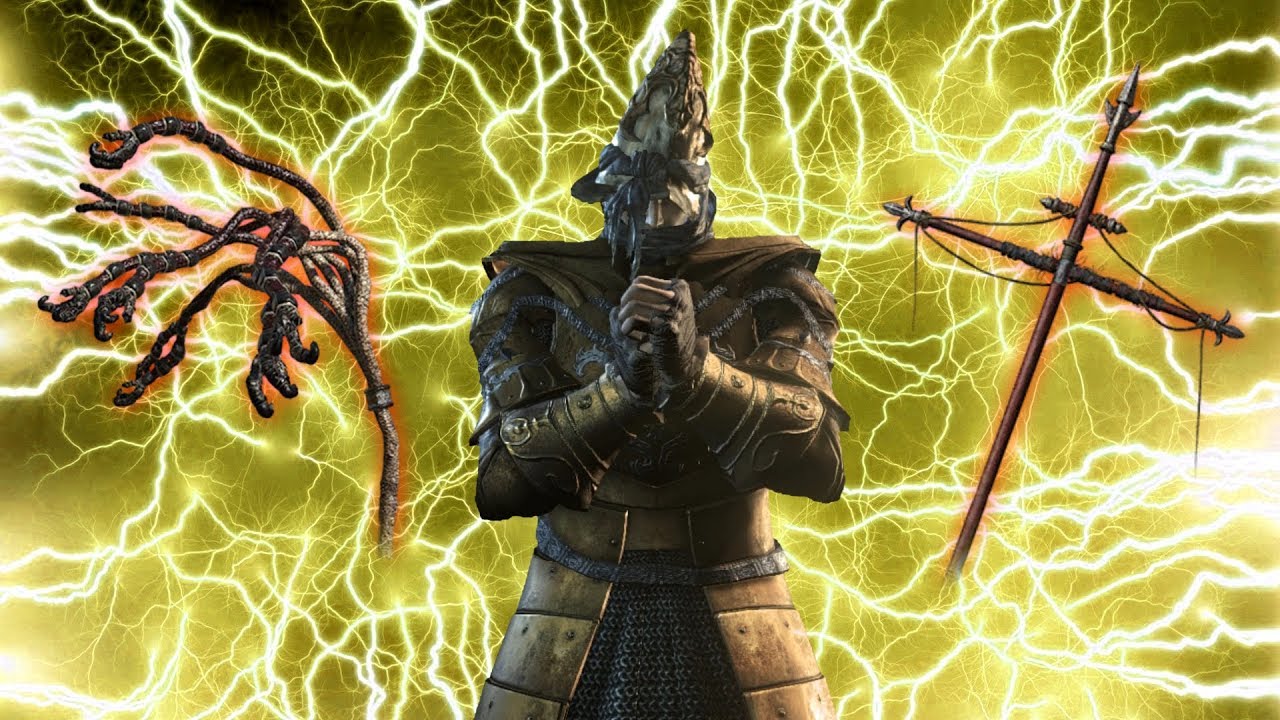 Dark Souls 3 PvP: The Wargod - OP LIGHTNING MIRACLES!