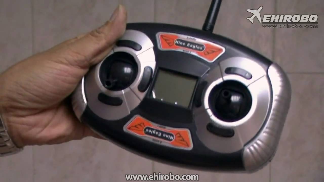 eHIROBO.com - Микровертолет Nine Eagles 4CH Bravo III RTF - 2,4 ГГц