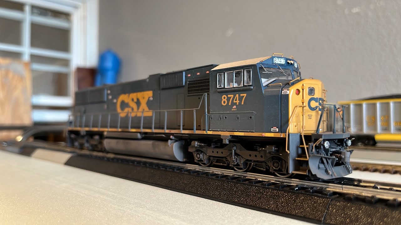 Обзор подержанного CSX Atearn SD60I от Trainz.com