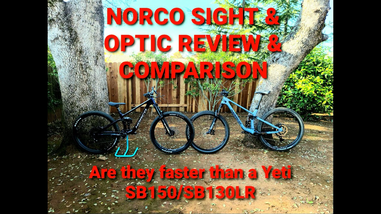 2021 Norco Sight and Optic Review and Comparison Yeti SB150 Comparison