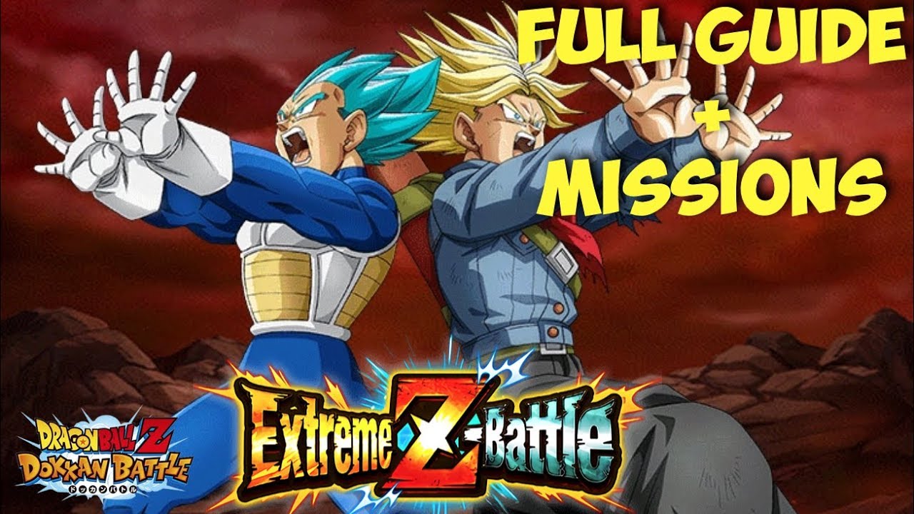 父さん! FATHER SON GALICK GUN EXTREME Z GUIDE + MISSIONS: DBZ Dokkan Battle