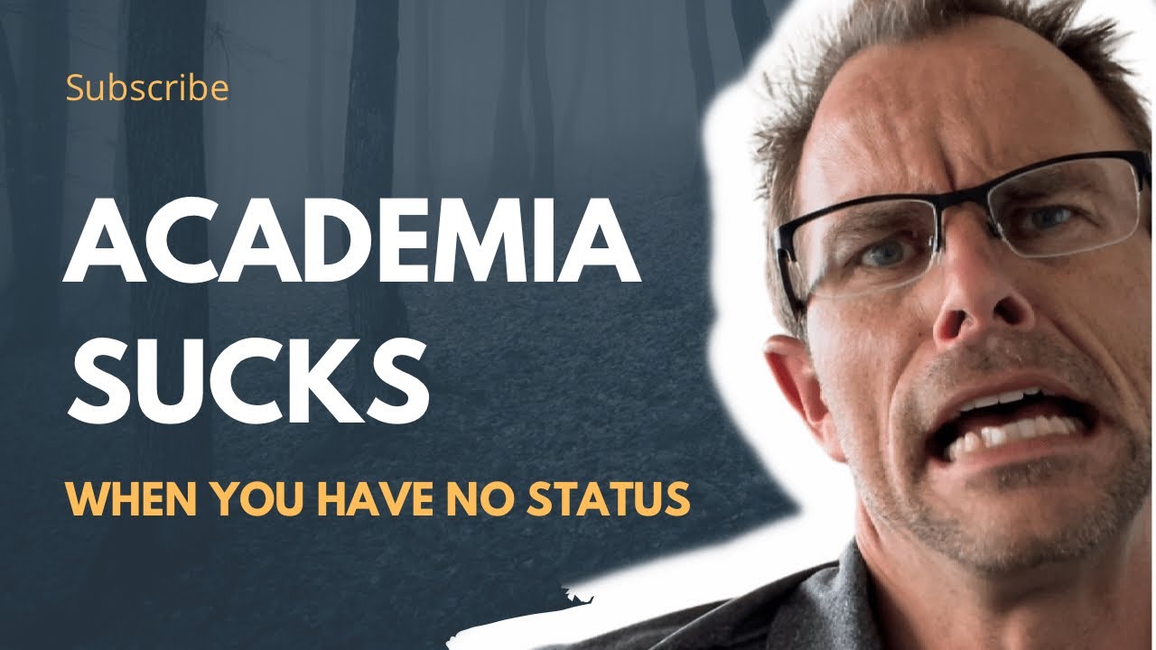 Academia Sucks When You Have No Status