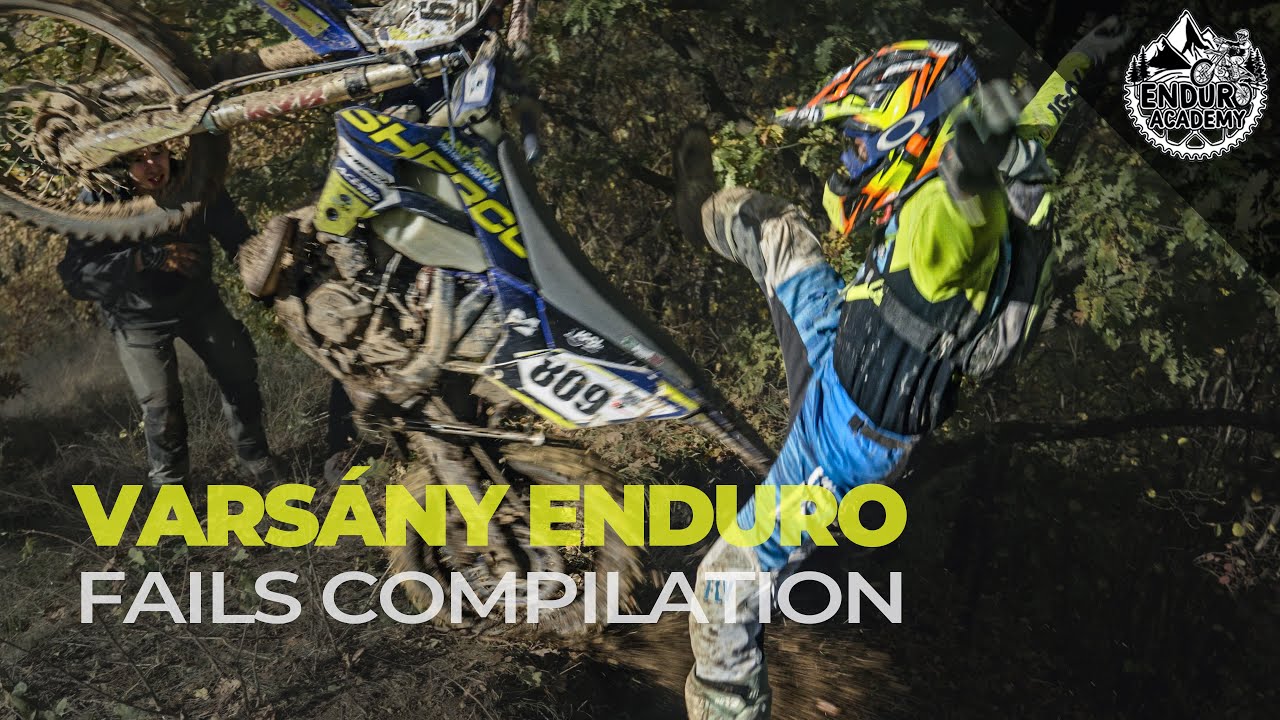 DirtBike FAILS COMPILATION | Varsány Hungary | Enduro Championship 2023 #failfactory