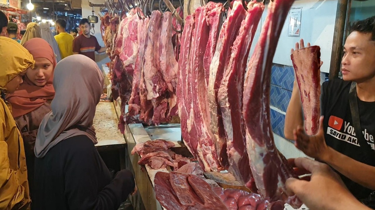 DI SERBUUU PEMBELI❗️HARI TERAHIR JUALAN DAGING SAPI PASAR SENEN JAKARTA PUSAT