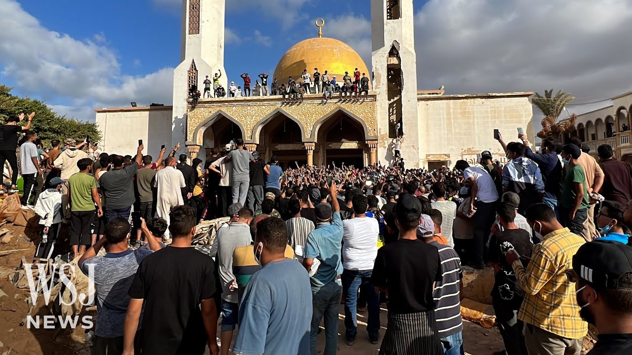 Protests in Libya&rsquo;s Derna Over Deadly Floods | WSJ News