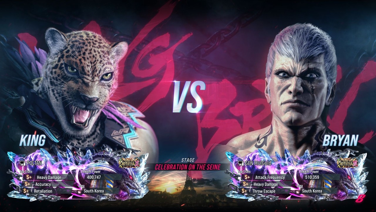 T8 🔥 MULGOLD (Bryan) vs POLTAN (King) 🔥 Tekken 8 High Level Gameplay