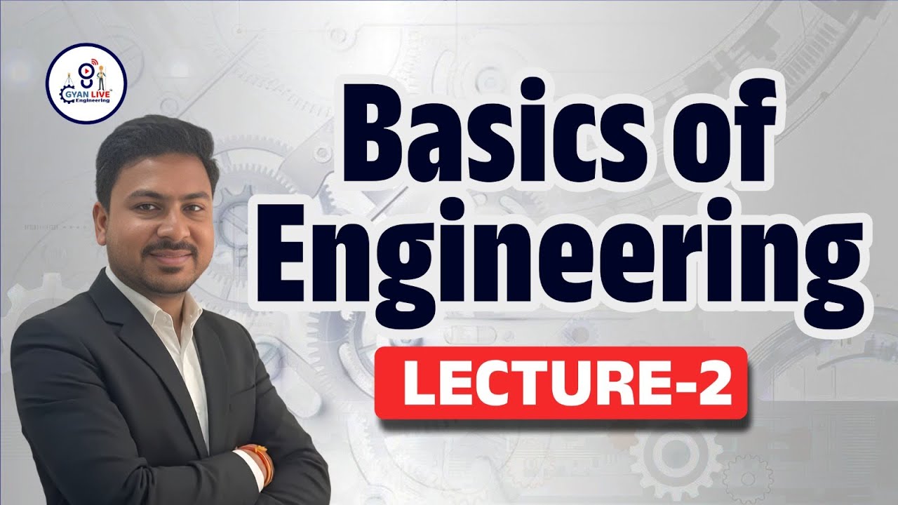 Basics of Engineering lecture 02| 08-01-2026 | 3:00PM