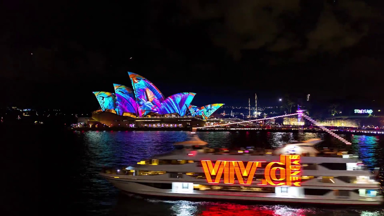 Vivid Sydney 2017 Sydney Opera House Timelapse