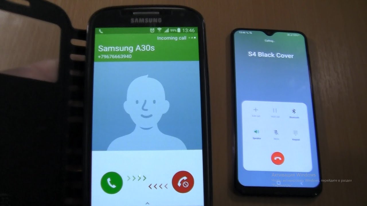 Over the Horizon Incoming call & Outgoing call at the Same Time Samsung Galaxy S4 black cover+A30s