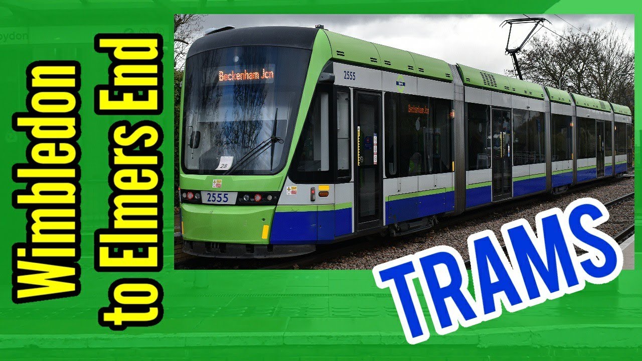 Wimbledon to Elmers End | FULL JOUNREY | London Trams (via East Croydon) (TfL)