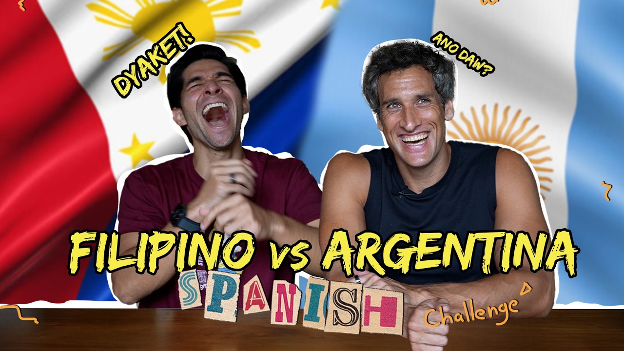Filipino vs Argentina Language Similarities (LAPTRIP!)