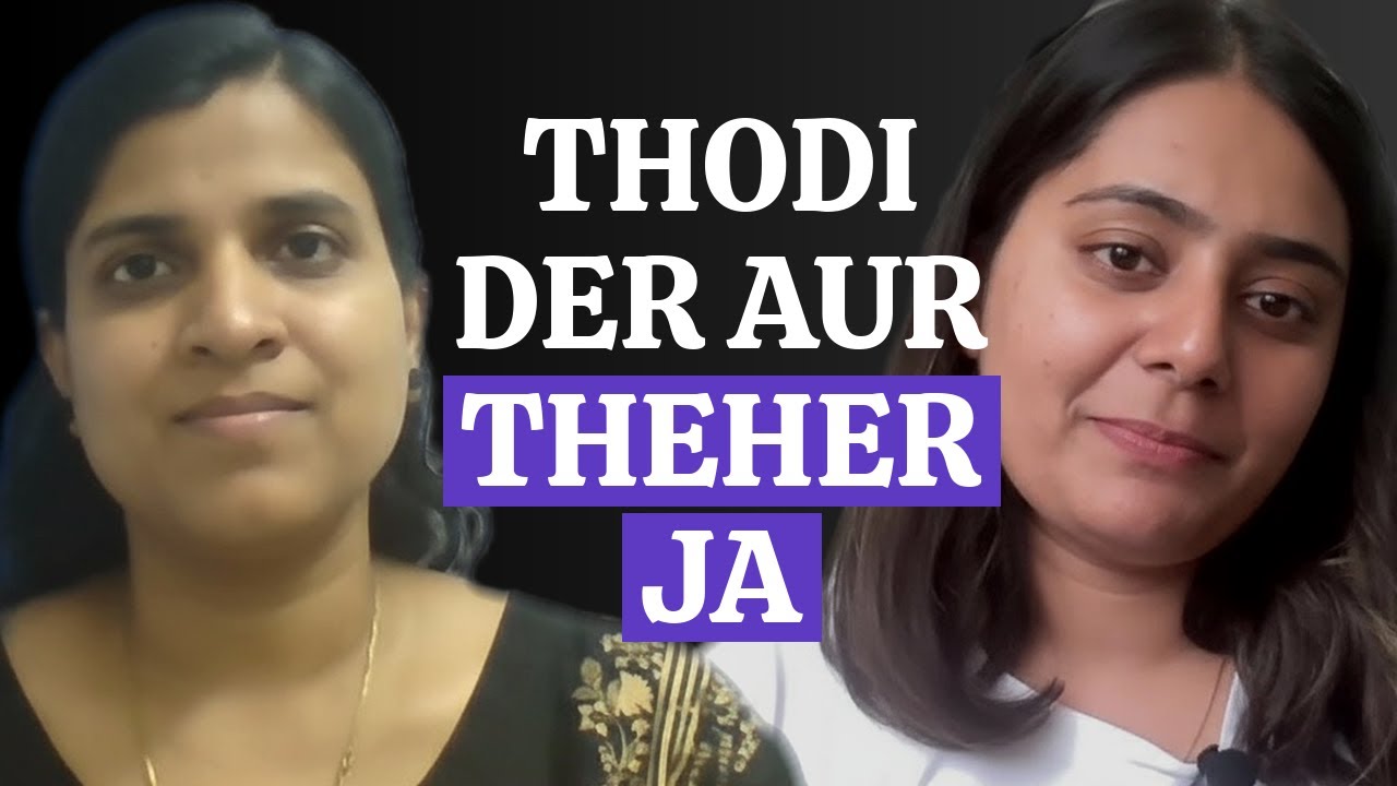 THODI DER AUR THEHER JA with TEJASVI | NARIVAL PODCAST | Wellness & Womenhood Series | S2 E1