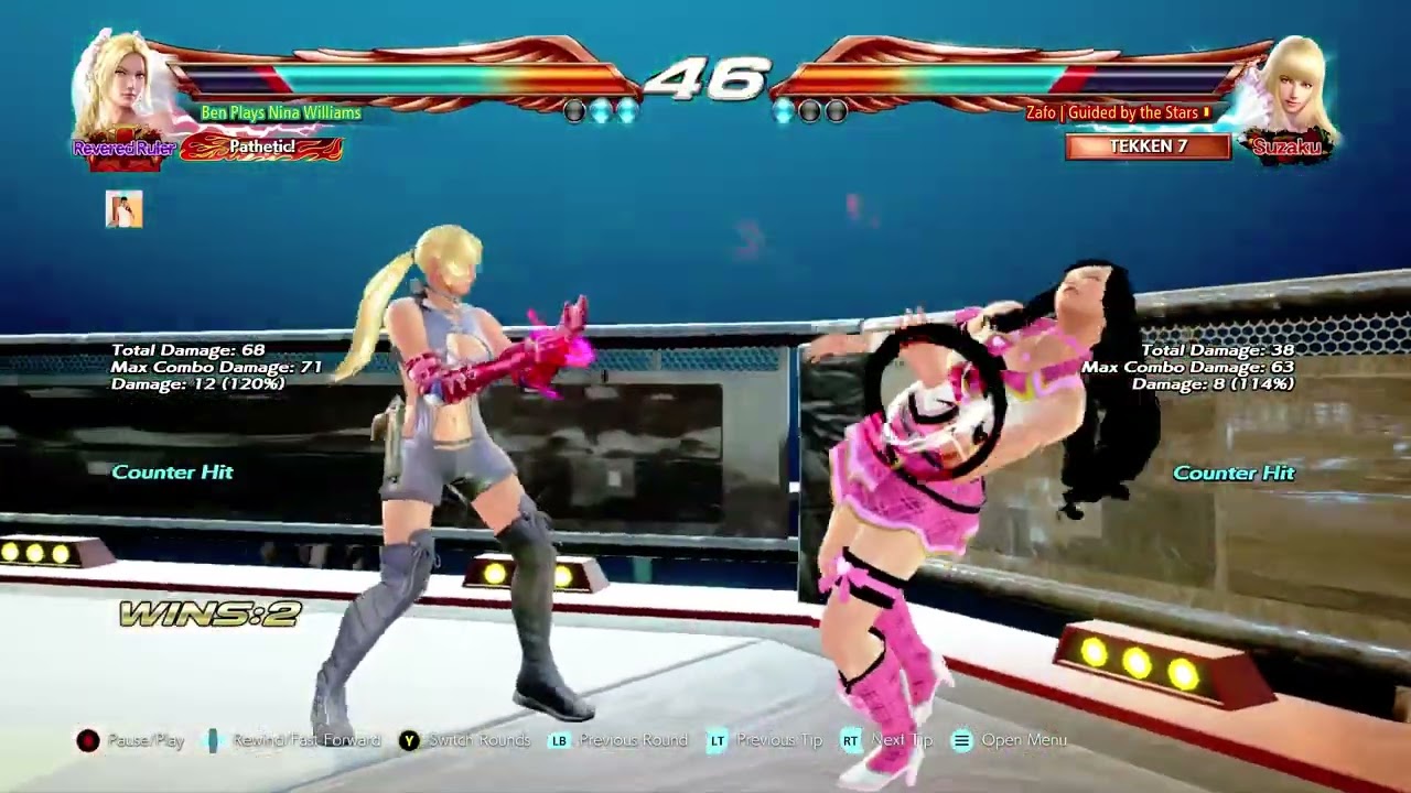 T7 Nina Williams vs Lili de Rochefort
