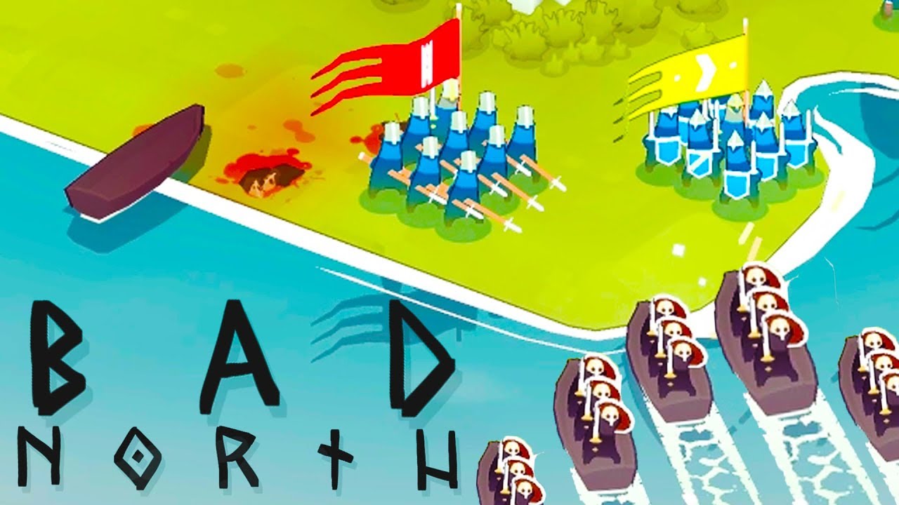 DEFENDING the VIKING Homeland - Bad North Gameplay