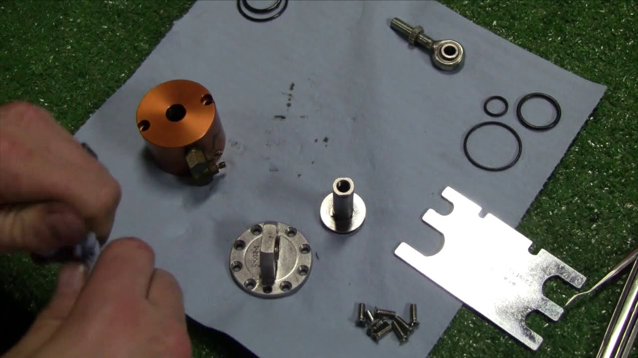This old robot 03 Fabco pancake cylinder rebuild smaller cylinder