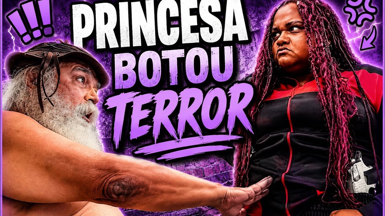 LUIZ DO SOM TA COM MUITO MEDO DA NETINHA PRINCESA | IZALICK 