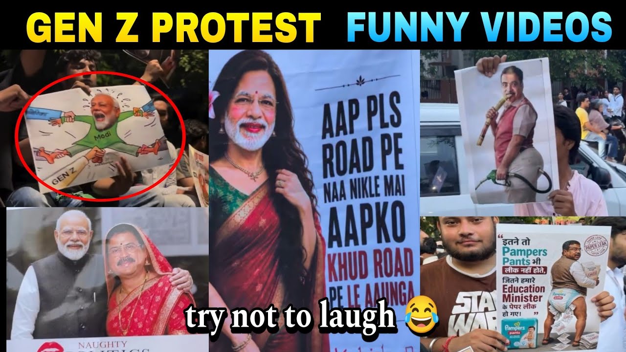 🚨 Students Full On Roast Mode 🔥 || Gen Z Protest Funny Moments 😂 | Delhi Jantar Mantar Funny Videos 