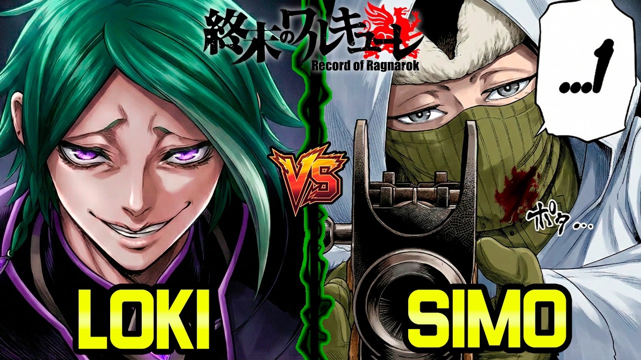 🌎 RECORD OF RAGNAROK T4: Loki vs Simo Hayha | Batalla Completa Resumen