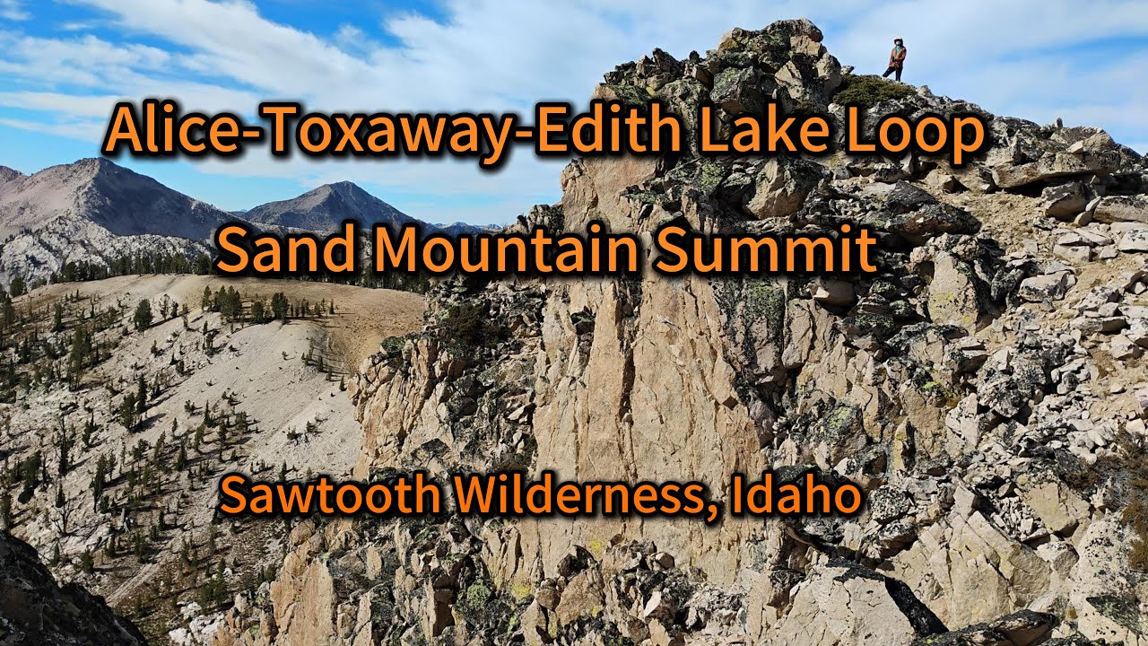 Hidden Lakes and Epic Views in Idaho!  Alice-Toxaway-Edith Loop