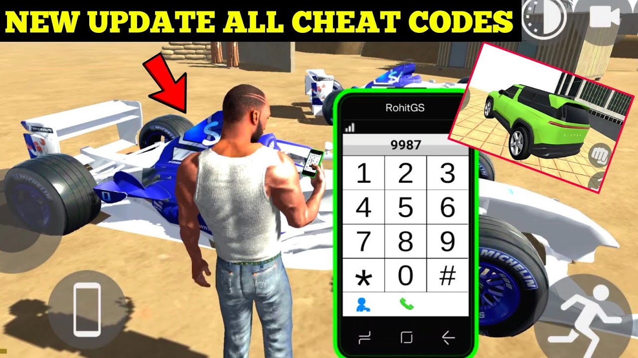 New Update All New Cheat Codes in Indian Bike Driving 3D 🤯🔥| F1 Car Cheat Code | Harsh in Game