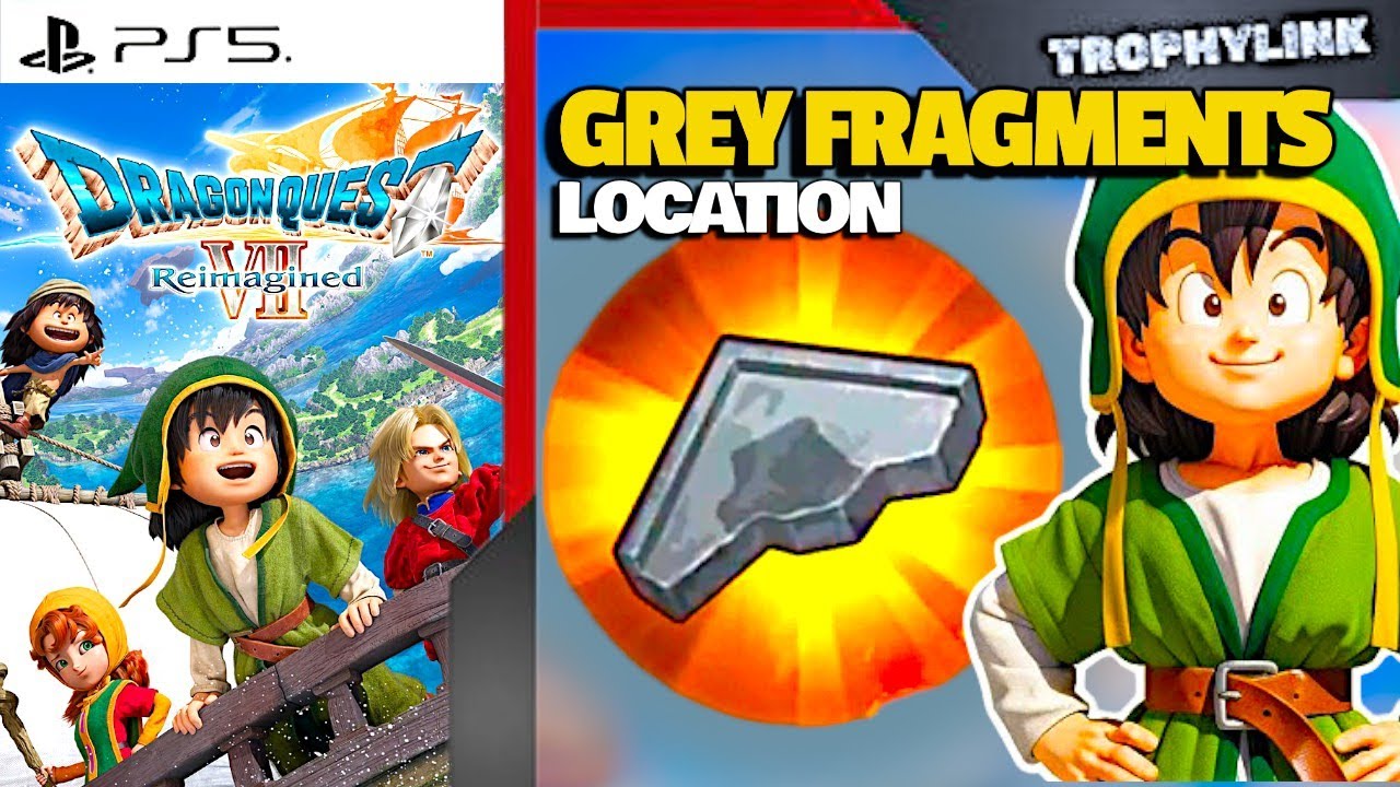 How to Find All Grey Fragments (Vogograd Region) - Dragon Quest VII Reimagined (100% Guide)