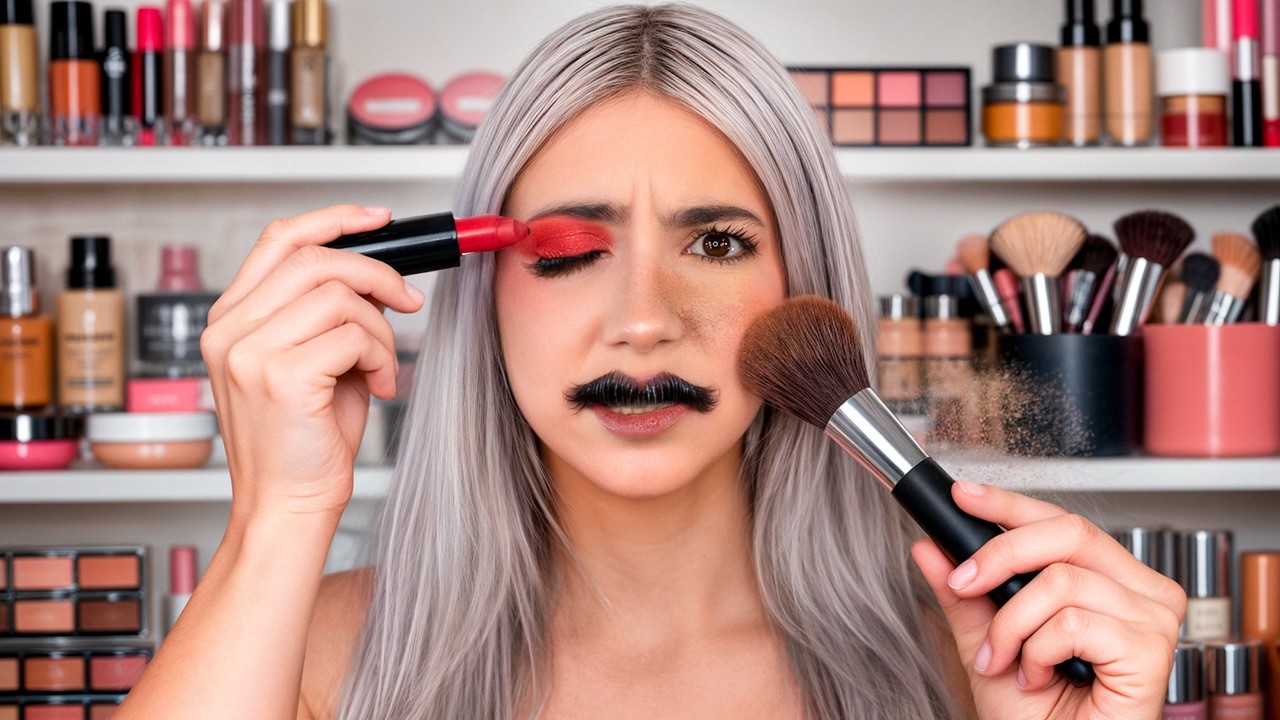 Us&eacute; MAL todos mis productos de maquillaje 😳😩