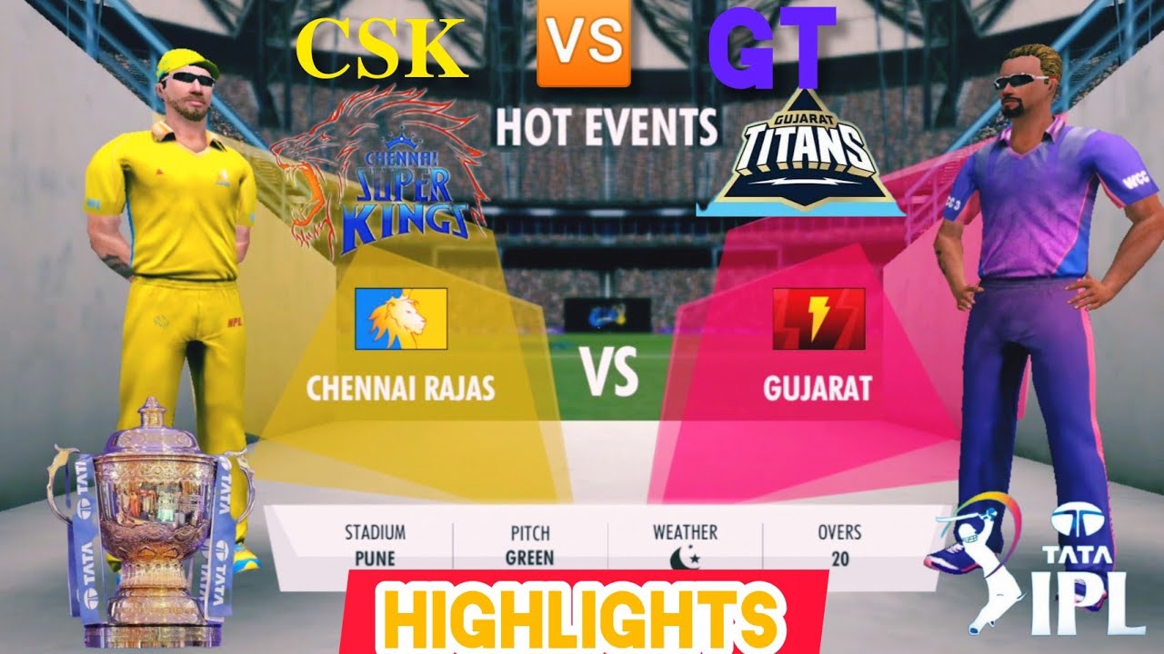 CSK VS GT ||CHENNAI SUPER KINGS VS GUJARAT TITANS ||#msdraushangaming#wcc3#ipl2022 #cskvsgt#gtvscsk