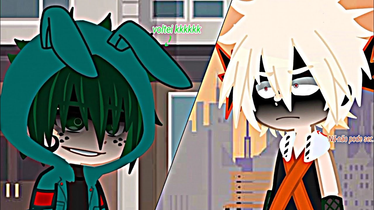 Fantasmas do Passado||villain Deku AU||ep1||🧡💚||bakudeku||katsudeku||noahkaminari||gachaclub||