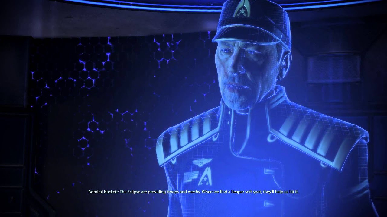 Mass Effect 3 (Male Paragon) - 219 - Act 2 - After Rannoch: Admiral Hackett