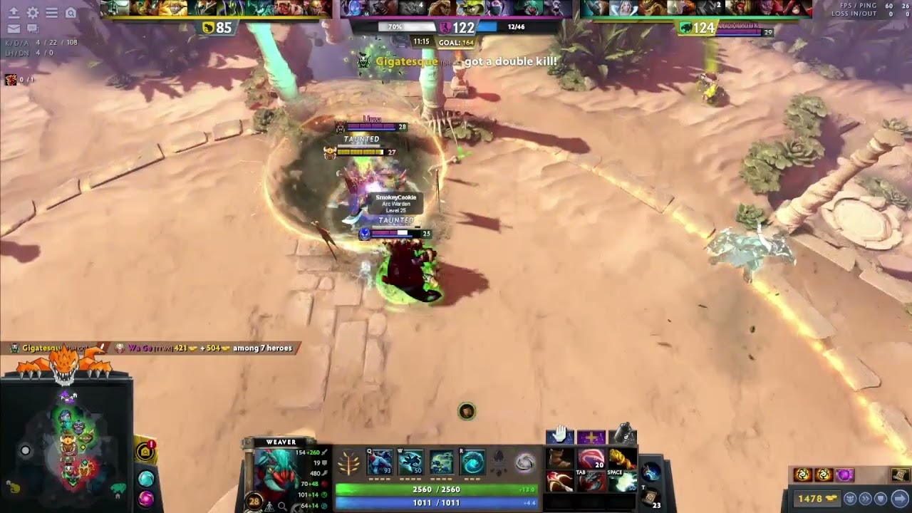 TROLL WITH WEAVER DOTA 2 OVERTHROW  - H