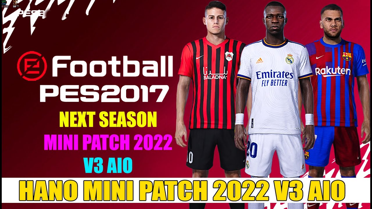 PES 2017 NEXT SEASON MINI PATCH 2022 V3 REVIEW