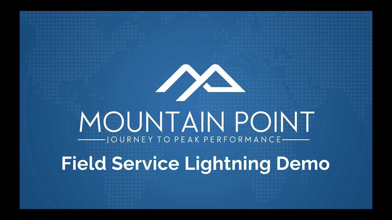 Salesforce - Field Service Lightning Demo
