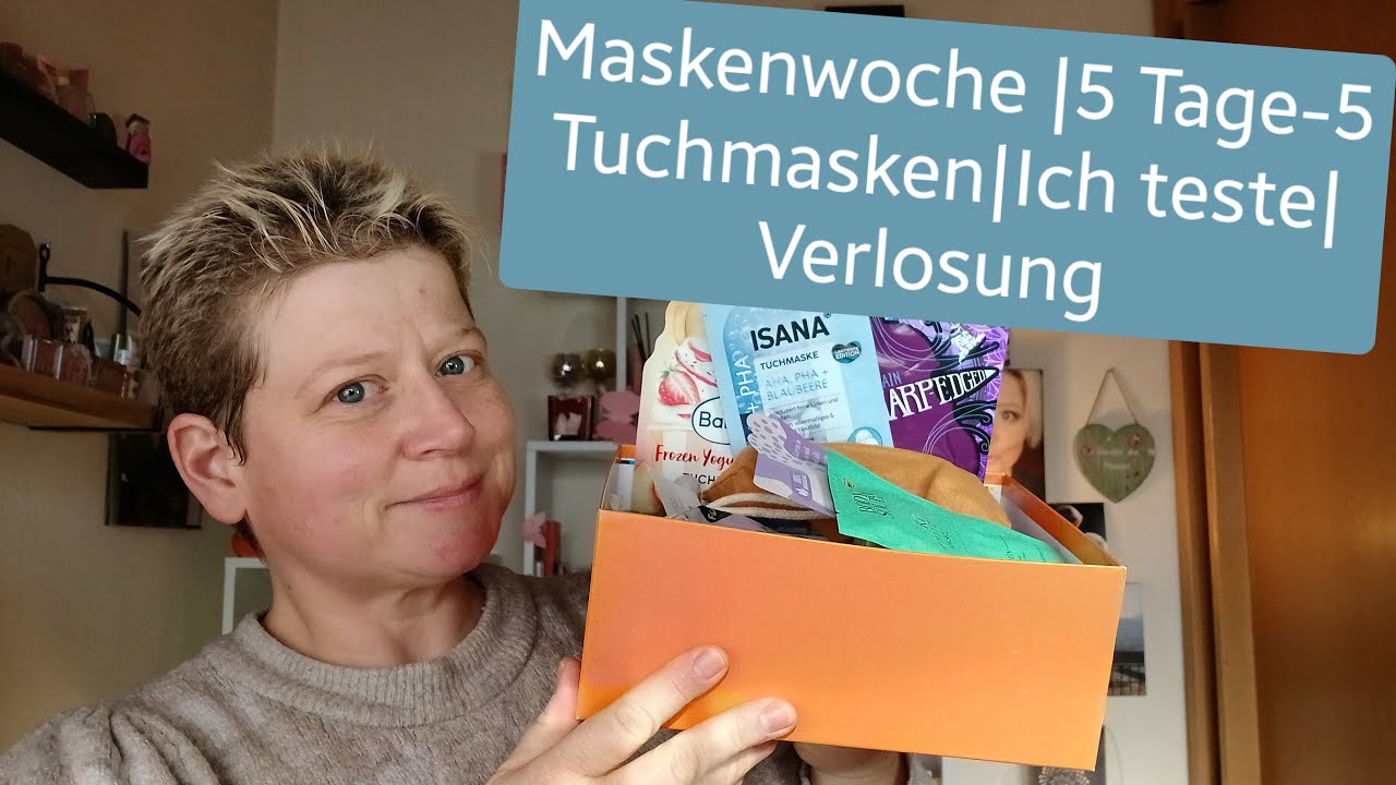 Maskenwoche/5 Tage-5Tuchmasken/Ich teste/Verlosung