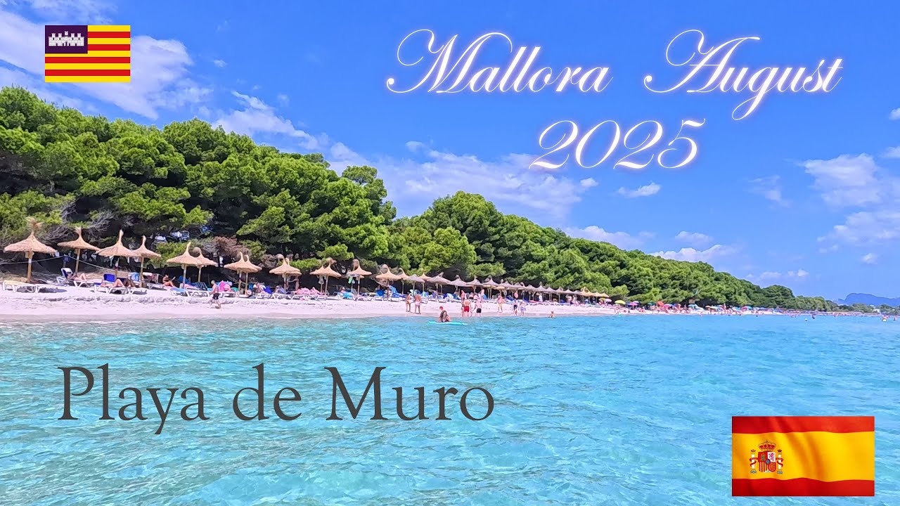 Palya de Muro🥰Mallorca 🏖️August2025🏝️Balearen⛱️
