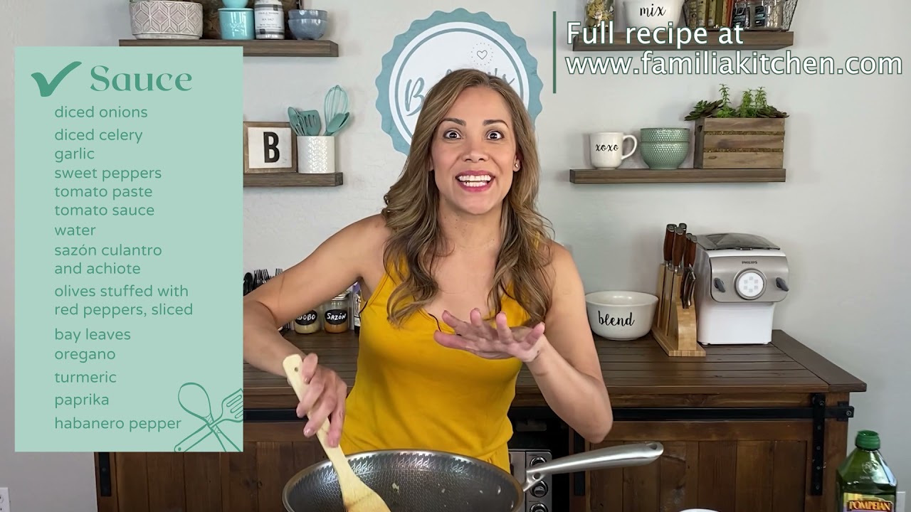 Belqui&rsquo;s Twist Takes on Familia Kitchen&rsquo;s Pollo Guisado with Spaghetti