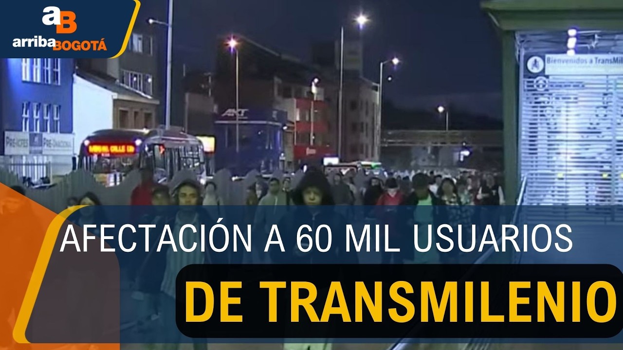 Estudiantes de la U. nacional se declararon en paro y bloquearon la calle 26 | CityTv