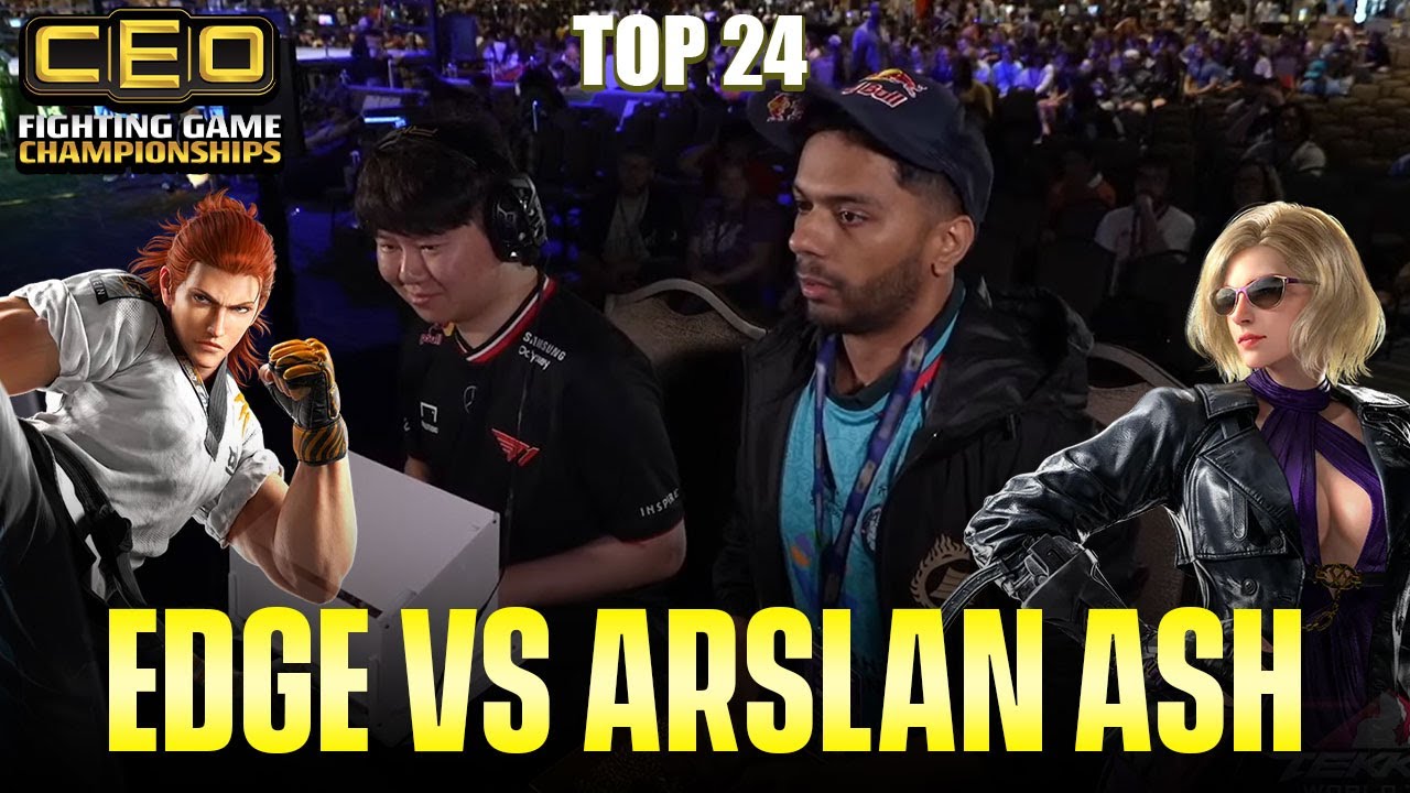 Arslan Ash (Nina) VS Edge (Hwoarang) - TOP 24 - CEO 2025