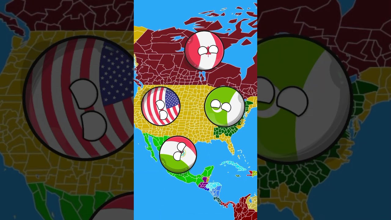 Pakistan 🤝 USA: The New Partnership! 🇵🇰🇺🇸 #Countryballs