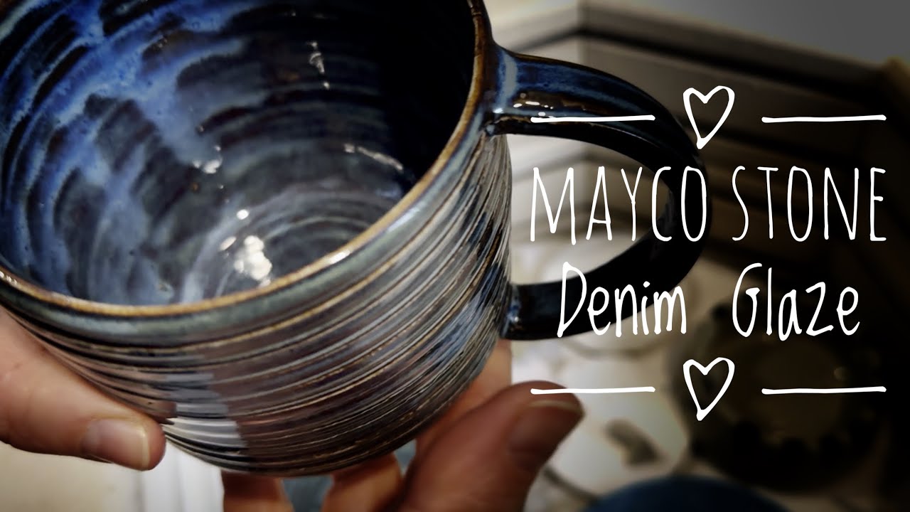 Mayco Stone Denim Glaze