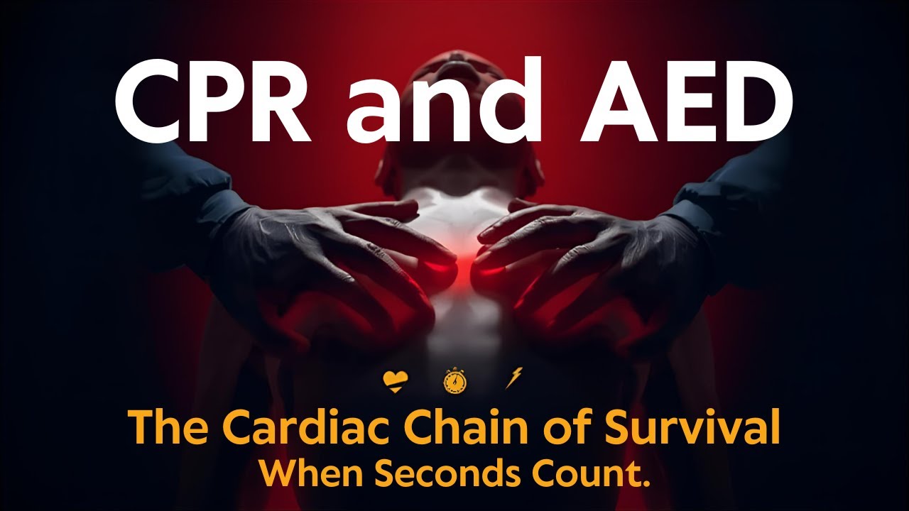 СЛР и АЭД &mdash; сердечная цепь выживания, когда счет идет на секунды
