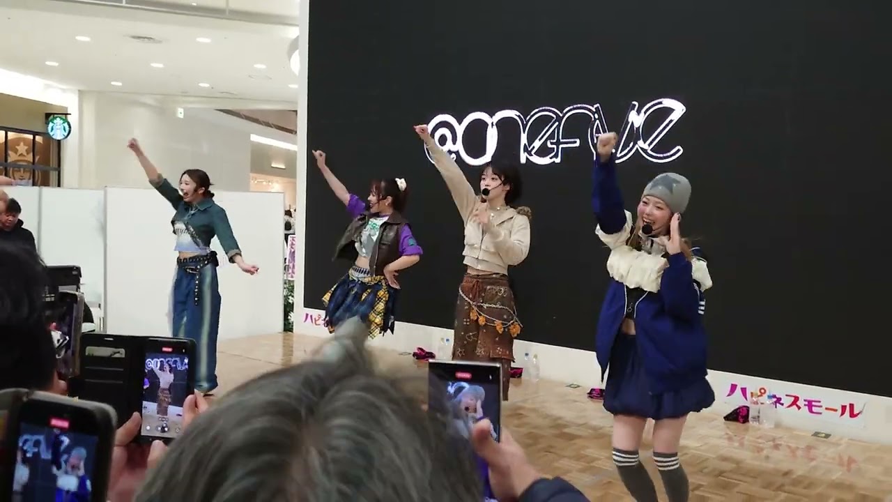 ＠onefive 新曲　開心列車080 (かいしんれっしゃおーえいとおー)　イオンレイクタウン　2部