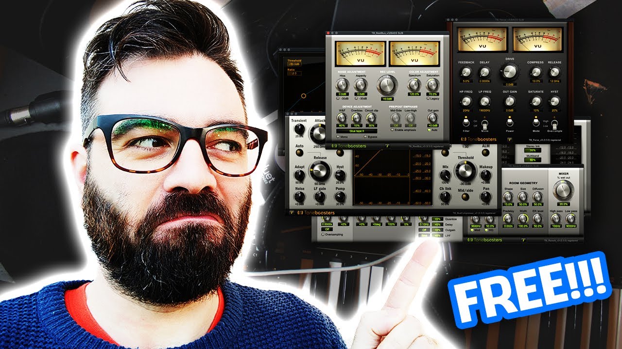 20 PLUGIN GRATIS CON UN SOLO CLICK! (Mixare, Mastering, ToneBoosters)