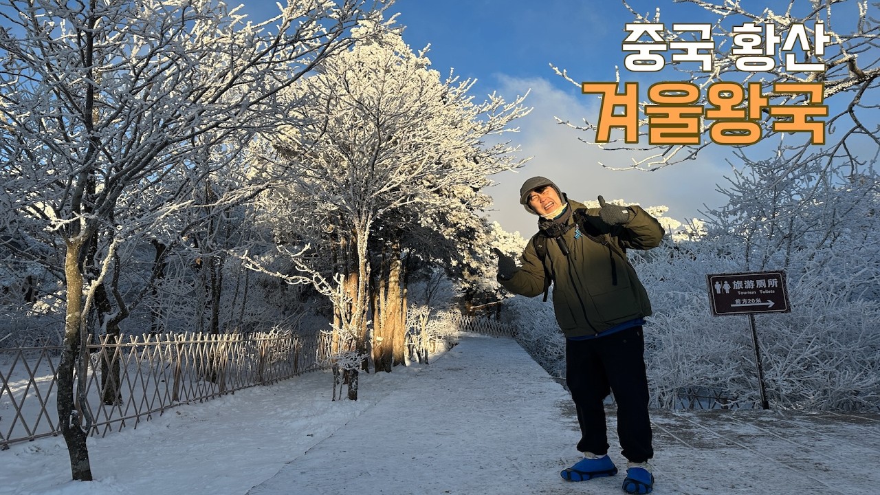 새해 일출과 함께 하는 2026년 🌞중국 황산🏔