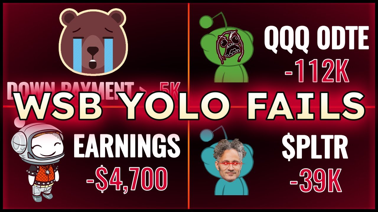 When YOLO Goes Wrong: 4 BRUTAL WSB Fails