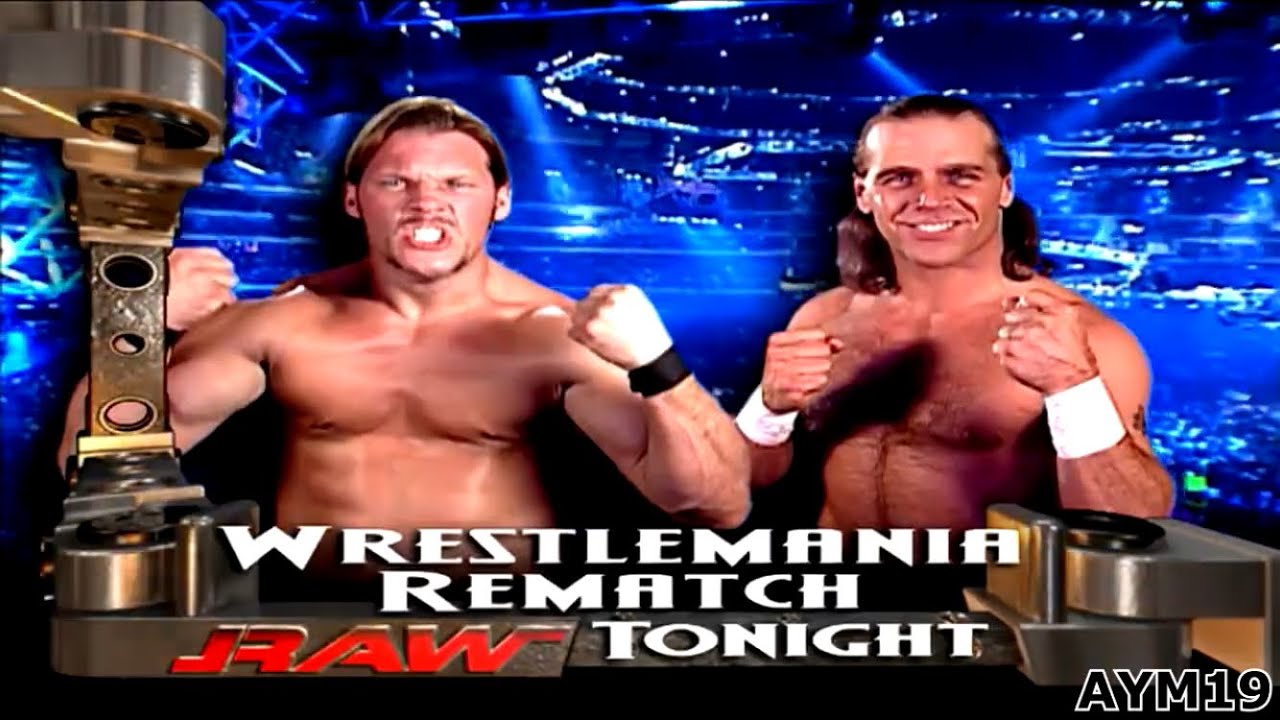 Chris Jericho vs Shawn Michaels RAW 7/21/2003 Highlights